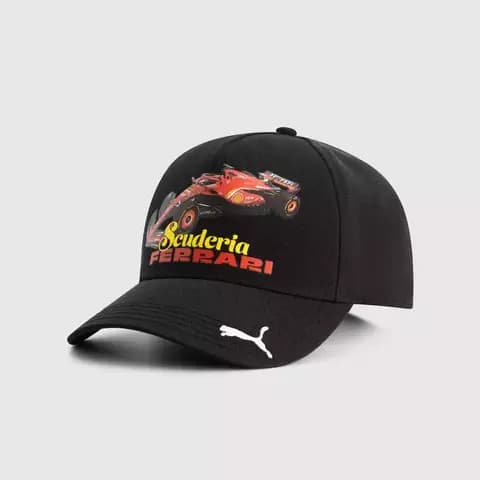 Gorra Grafica Carro Ferrari