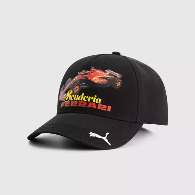 Gorra Gráfica Carro Ferrari