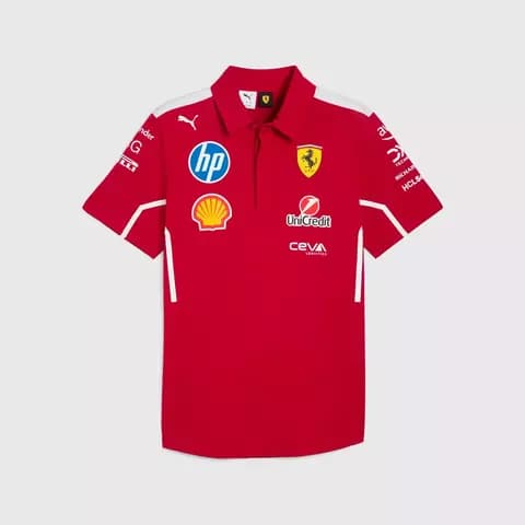 Playera Ferrari Oficial 2025 Mujer