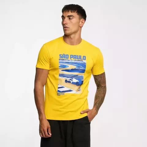 Playera Ayrton Senna Circuito GP Brasil