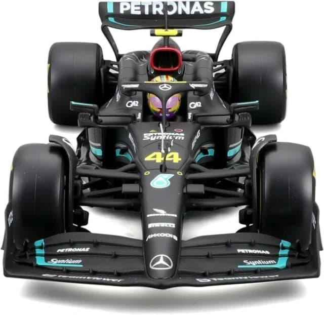 Carro F1 Escala Lewis Hamilton Mercedes AMG Petronas W14 1:24 Monoplaza