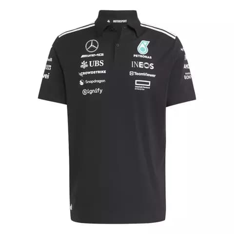 Camiseta Polo Team Mercedes AMG Petronas Oficial 2025