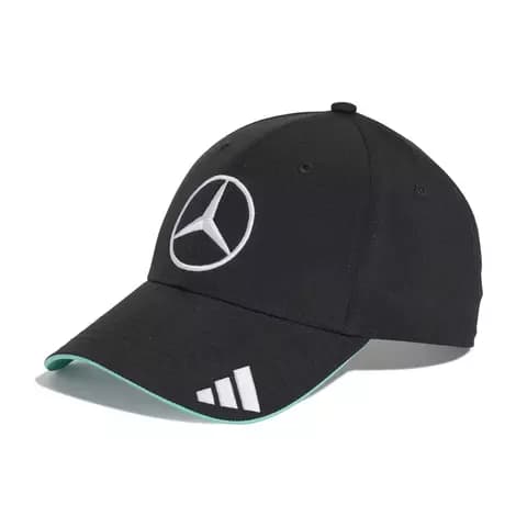 Gorra Negra Mercedes AMG Petronas Oficial 2025