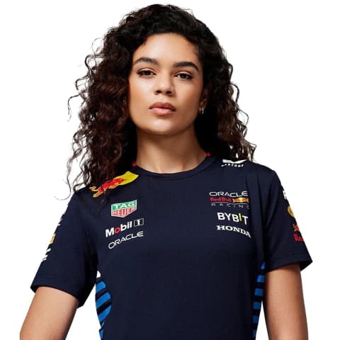 Playera Mujer Red Bull Racing Oficial 2024